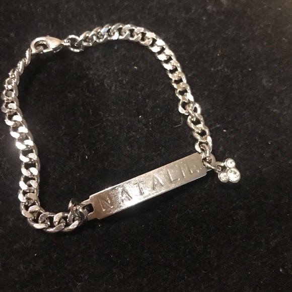DISNEY custom Silver color Chrome Charm Bracelet - Picture 7 of 8